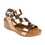 CHATTAWAK Femme 18HLILOUROSEGOLD37 Sandale à Talon