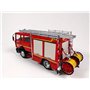 OPO 10 - Lot de 3 camions de Pompiers 1/43 Compatible avec Renault VI S180 + BERLIET GAK + FF 6x6 (P2+P8+P11)