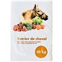 Fumier de Cheval Naturel et Composté - Sac de 20 kg - Enrichisseur de Sol