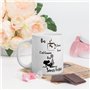 Kalféa Mug humour Amour café sans sucre levrette sans fessée Tasse céramique drôle homme femme et coquine idée cadeau Noël anniv
