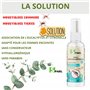 Anti Moustique Tropical En Spray 100 Ml. Eucalyptus Et Citriodiol Protection 6h. Produit Contre Les Piqures De Moustiques Effica