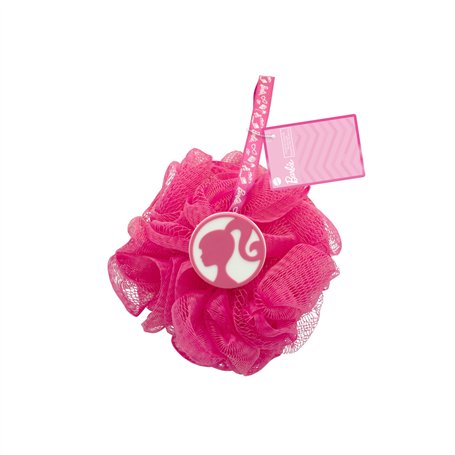 Barbie Fleur de Douche – Éponge Douce Multi-Usage Lavable – Accessoire Mousse Bain