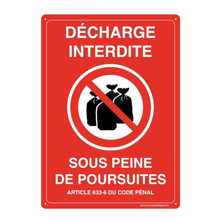 AUA SIGNALETIQUE - Panneau Prépercé (4 Trous) avec Angles arrondis - PVC Rigide 1.5 mm - (210x300 mm