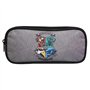 Bagtrotter Trousse Scolaire 2 Compartiments Harry Potter Grise