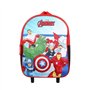 Bagtrotter Sac à dos à roulettes 31 cm maternelle Marvel Avengers Multicolore