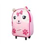 Bagtrotter Sac à Dos à roulettes 31 cm Maternelle Kids Rose Chiot