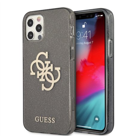 GUESS GUHCP12LPCUGL4GBK Coque pour iPhone 12 Pro Max 6