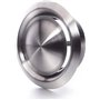 DOMUX Bouche VMC 125 mm Inox - Bouche aération réglable ronde 125 mm - Extraction ou insufflation - En acier inoxydable 304 pour