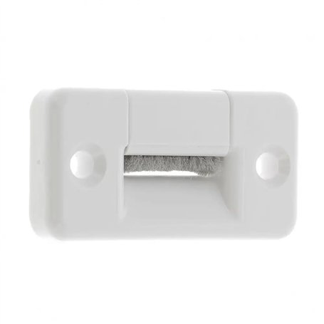 cyclingcolors Guide sangle jusqu'à 23mm de volet roulant fente oblique avec joint brosse en PVC blanc à visser Enroulement Fixat