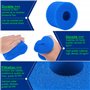 cyclingcolors 4X Filtre Mousse Ø10,8x7,3 cm 40PPI Compatible avec Intex Purespa S1 Spa Piscine Filtration Nettoyage