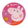 Jemini Fun House 712295 Peppa Pig Coussin Rond Rose Ø 28 cm