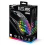 Spirit Of Gamer - ELITE M80 - Souris Gaming RGB ultra-légère - Câble flexible - Capteur optique 4200 DPI - 6 boutons programmabl