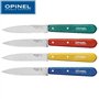 Opinel - Coffret Opinel - 4 Couteaux d'Office n° 112 de Cuisine - Couleur