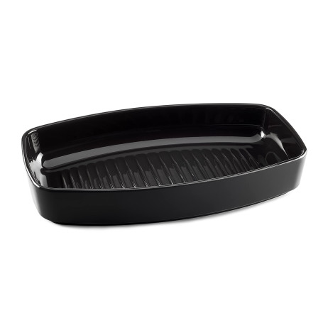 ESPRIT DE CUISINE - Plat À Four Poisson En Céramique - Cuisson Homogène - Émail Résistant Aux Rayures - Facile À Nettoyer - Made