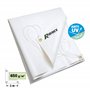 Ribiland 4532 Bâche PVC 2 x 3 m 650 g/m² Blanc