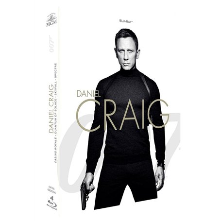 James Bond 007-La Collection Daniel Craig : Casino Royale + Quantum of Solace + Skyfall + Spectre [Blu-Ray]
