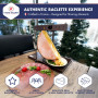 Appareils à raclette ALPAGE® - Signatures - Original - 110V 900W + COUTEAU RACLETTE