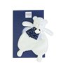 DOUDOU ET COMPAGNIE – Ours Doudou CLAIR DE LUNE – Peluche Ultra Douce Blanche – Brille dans le Noir – Pour Bébé dès la Naissance