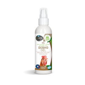 Biovetol - Dermo'Gel Basse-Cour Bio - Soin réparateur pour Poule certifié par Ecocert - 125 ML