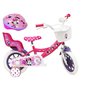 A.T.L.A.S. Vélo Enfant 12' Minnie de Disney équipé de 1 Frein