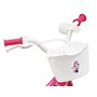 A.T.L.A.S. Vélo Enfant 12' Minnie de Disney équipé de 1 Frein, Panier Avant, Porte poupée arrière, Garde boues + Casque Inclus F