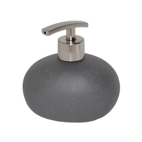 MSV 140751 Bali Distributeur de Savon Céramique Abs/Grès Gris Foncé 12
