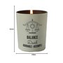 CADEAUX.COM - Bougie Parfumée Vanille - Bougie Signe Astrologique Balance Gravée Personnalisable avec prénom et message - Idée C