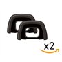 X2 DK23 Oeilleton Caoutchouc pour Viseur Type DK23 DK-23 Compatible Nikon D300 D300s D500 D7100 D7200...etc. Eyecap Eyecup - ADA