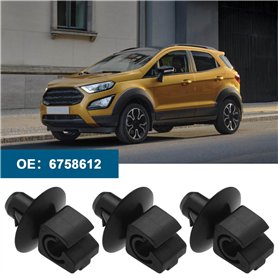 JONGO® – CE0523 | Boîtier de Clé avec Lame HU83 Compatible Peugeot Expert 3 & Citroën Jumpy 3 | Coque 3 Boutons de Remplacement 