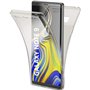 COQTEL® Coque pour Samsung Galaxy Note 9 étui 360° Housse Transparente Double Protection intégrale en Silicone et TPU Antichoc