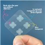 24 Patchs anti boutons hydrocolloïdes Sick! dont 20 transparents et 4 colorés - Patchs anti-acné de jour comme de nuit – Absorbe