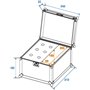 SELEAMU Balle Interactive pour Chat | Jouet pour Chat | Jeu Minou d'intérieur | Accessoire Chaton | Balle félin Qui Bouge Toute