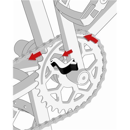 Makita 958030661 Piercing de nez à pignon Multicolore 30 cm