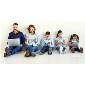 Durable - enrouleur Style pour Porte-Badge - Lannière Bouton Pression - 1 Unité 895801 Noir