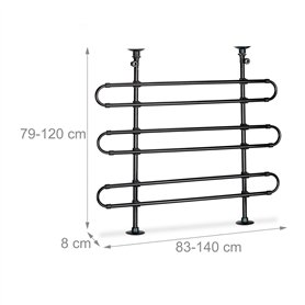fischer - Pontet demi-lune BSM 18 pour la fixation de câbles et tuyaux/Boite de 50