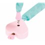 Prophete Antivol de vélo pour enfant/fille - Avec fermeture en forme de cœur - Léger et flexible - Longueur : 65 cm - Gaine en t