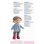 HABA Arne-Poupée Solide et Lavable-Cadeau enfant-305971, 305971, Brun