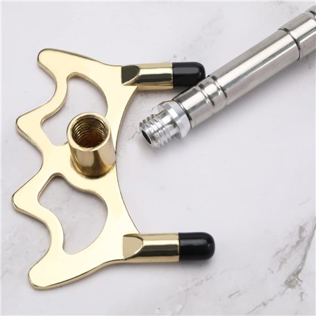 KS TOOLS - 713.5017 - Module 8 clés mâles 6 pans avec poignée en T pour servante - clés allen de 2 à 10 mm