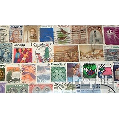 Canada 100 Divers Timbres (Timbres pour Les collectionneurs)