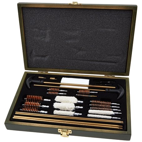 Mil-Tec Trousse de Nettoyage pour Pistolet/Fusil multicalibre