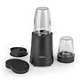 N8WERK Batidora Nutrition Mightnight Edition | batidora de pie para batidos y cócteles con trituración de hielo | cuchillas de a