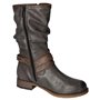 Mustang Femme 1139-624 Botte mi-Mollet, Gris (Graphit), 38 EU