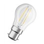 OSRAM Ampoule LED | Culot: B22d | Blanc chaud | 2700 K | 4 W | équivalent à 40 W | LED Retrofit CLASSIC P, Clair
