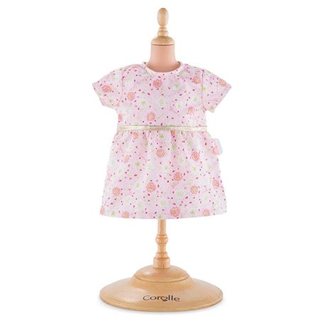 Robe Rose pour Poupon 36Cm