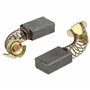 vhbw 2x Balais de charbon pour moteur 6 x 10 x 15mm compatible avec Makita HK 1800 L