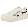 Reebok Femme Club C Double Revenge Baskets, Chalk/Core Black/Chalk, 40.5 EU