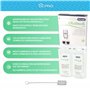 DL-pro Set de 3 x 2 produits détartrants antical (6 x 100 ml) Ecodecalk minis compatibles avec Delonghi 5513292821 DLSC003 + 1 g