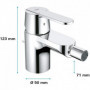 GROHE Mitigeur monocommande Bidet Taille S Get Chromé 32885000 99,99 €