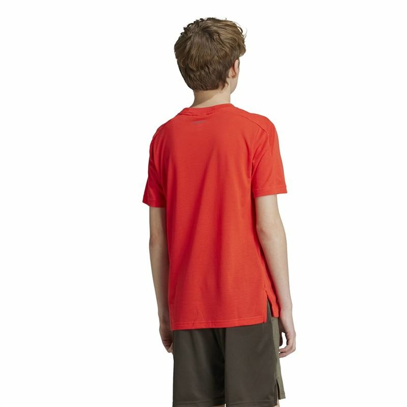 Maillot de Football à Manches Courtes pour Enfants Adidas Manchester (7-8 Ans)