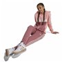 Survêtement Enfant Adidas Tiberio 3-Stripes Colorblock Fleece Rose
